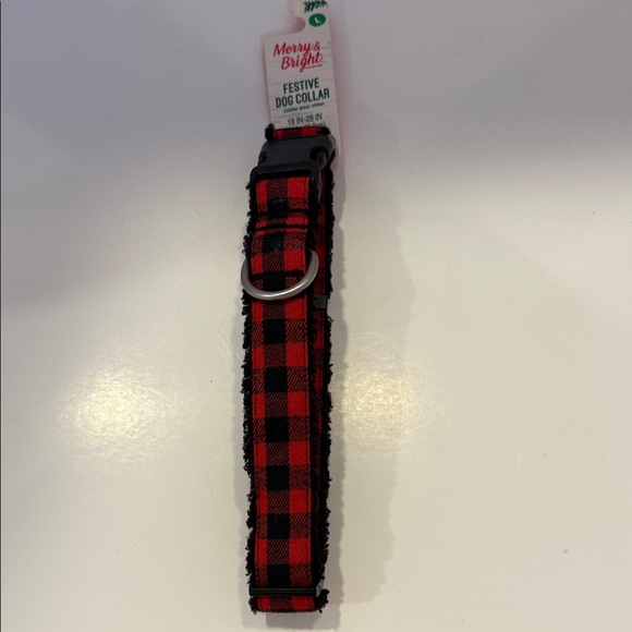 NWT Merry and Bright festive dog collar 18 to 26 inches for large dogs. - Picture 1 of 6